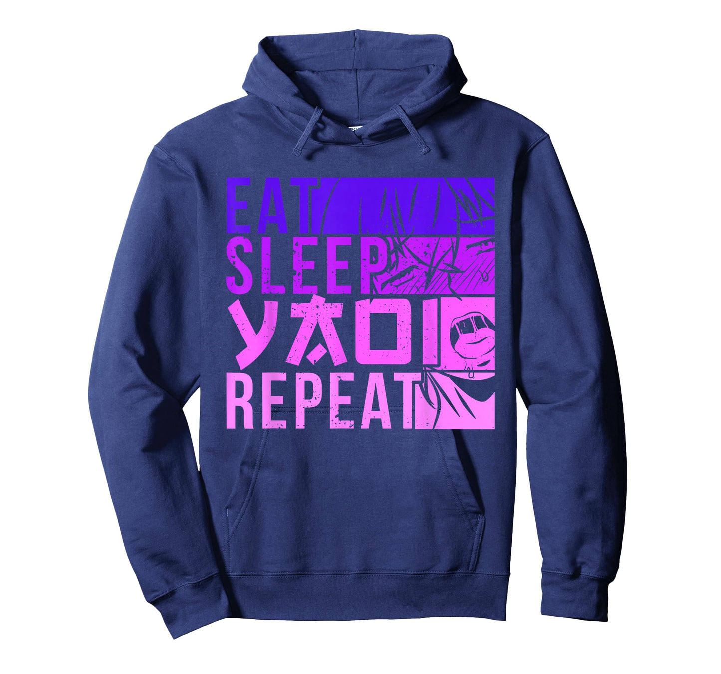 Eat Sleep Yaoi Repeat Fujoshi Anime Boy Gay Manga T-Shirt