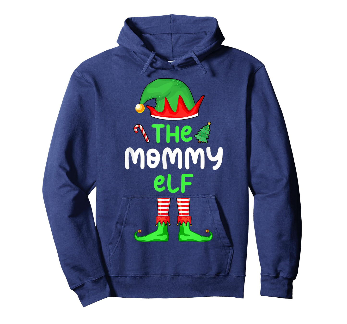 I'm The Mom Elf Christmas Family Matching Pajama Mommy Elf T-Shirt