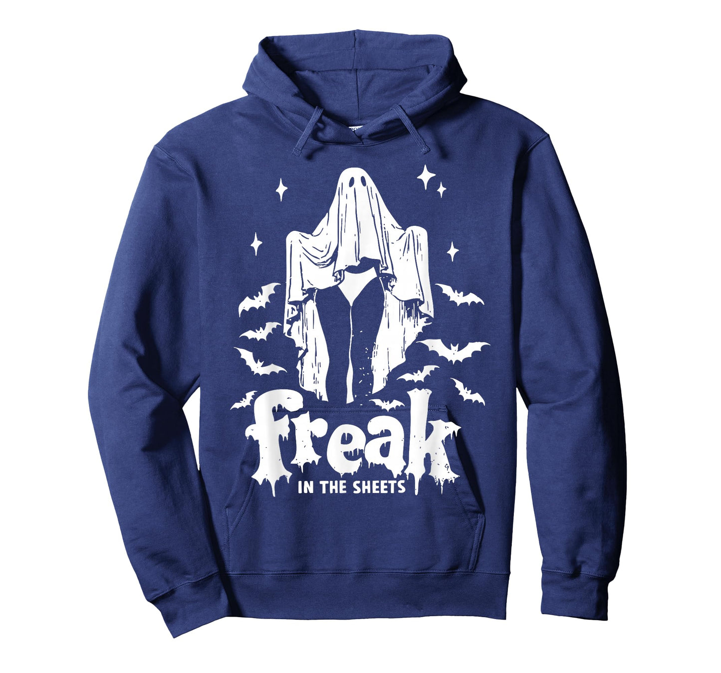 Funny Freak In The Sheets Boo Ghost Dark Humor Halloween T-Shirt