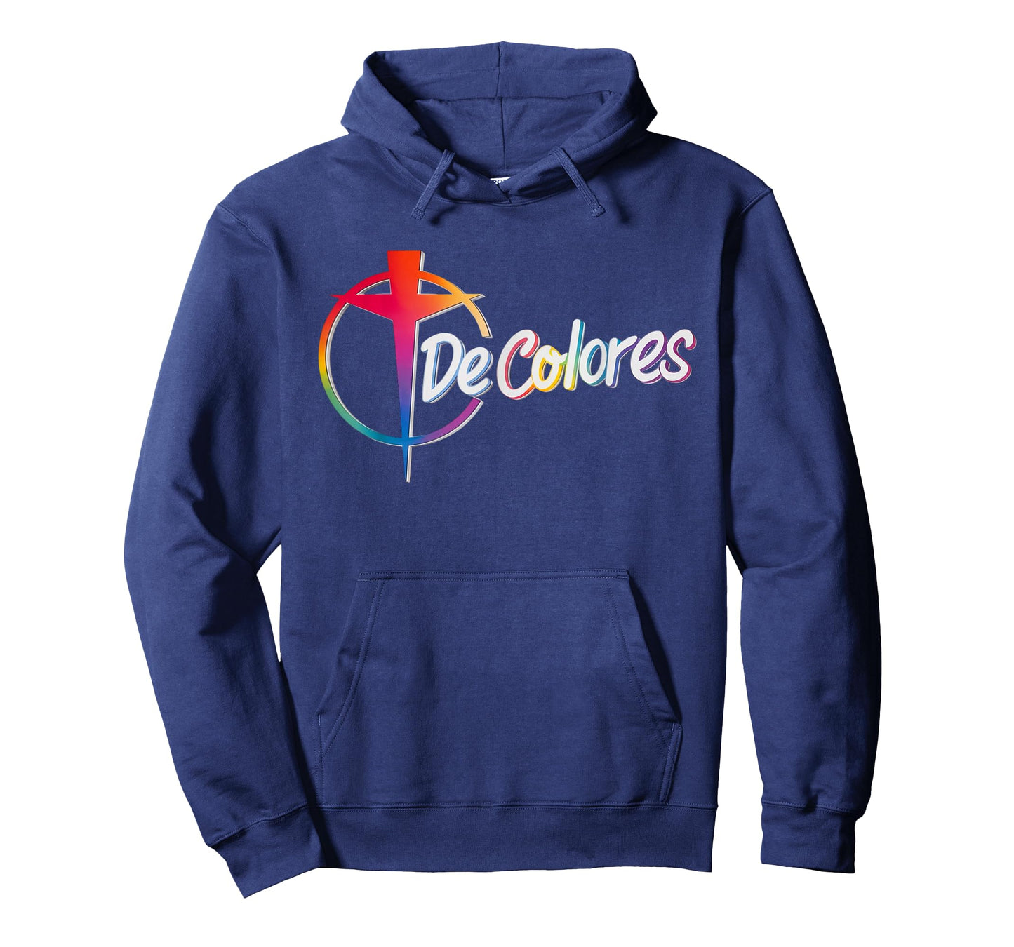 DeColores Cursillo Rainbow Rooster Catholic T-Shirt