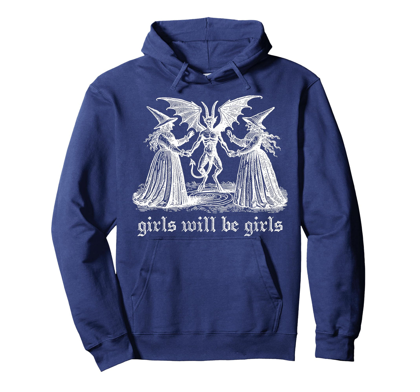 Witch Witches Halloween Girl Will Be Girls Spooky Devil T-Shirt