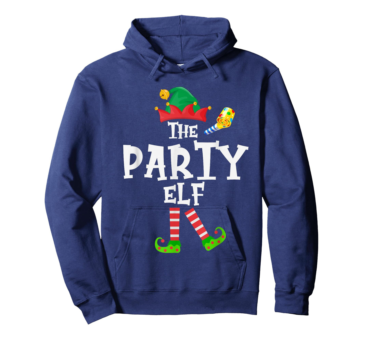 The Party Elf - Funny Matching Family Group Christmas T-Shirt
