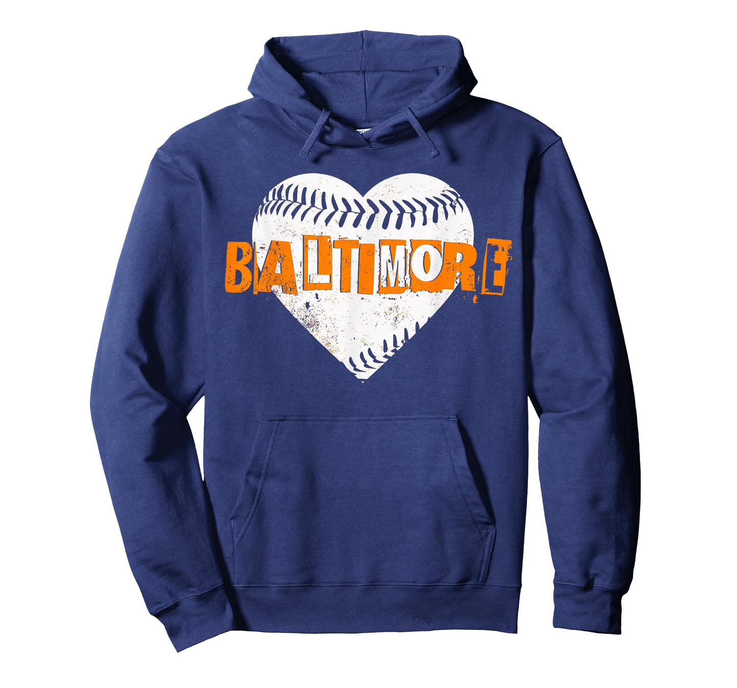 Baltimore Baseball Retro Vintage Design Baseball Lover T-Shirt