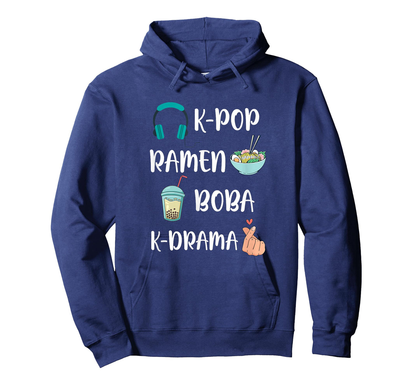 Kawaii K-Pop Ramen Boba Bubble Tea K-Drama Lover T-Shirt