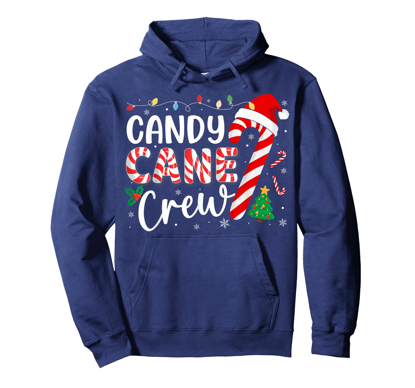 Candy Cane Crew Funny Christmas Pajamas Family Men Women Kid T-Shirt
