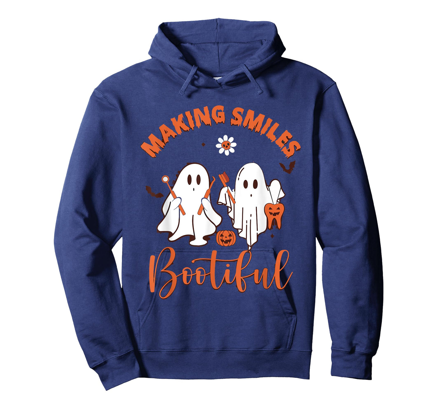 Making Smiles Bootiful Funny Ghost Dentist Halloween T-Shirt
