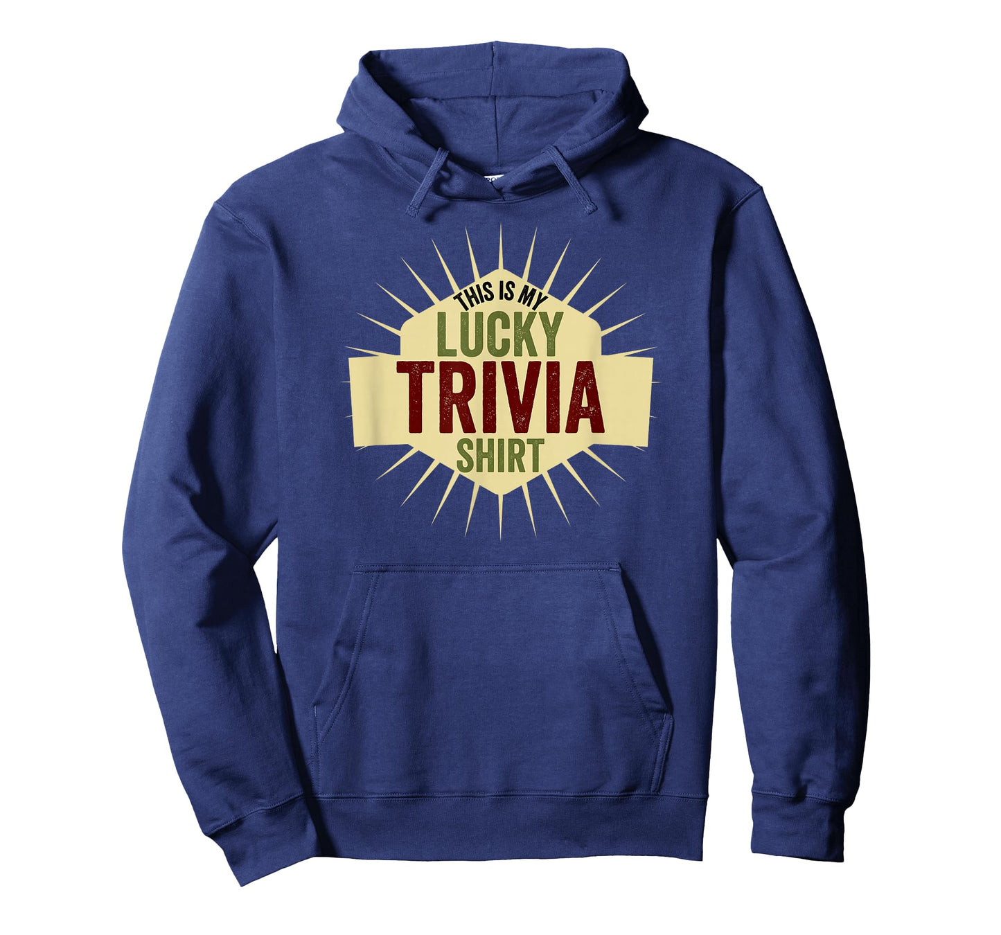 Funny This is My Lucky Trivia Shirt Team Trivia Night T-Shirt