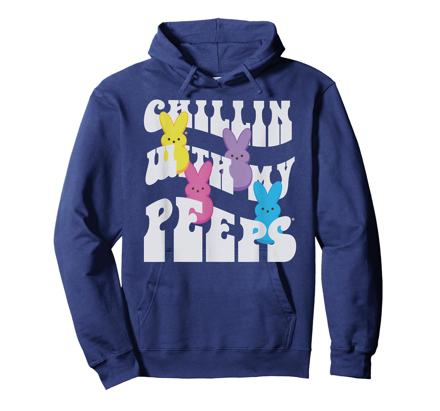 Peeps Easter Chillin' With My Peeps Groovy Group T-Shirt