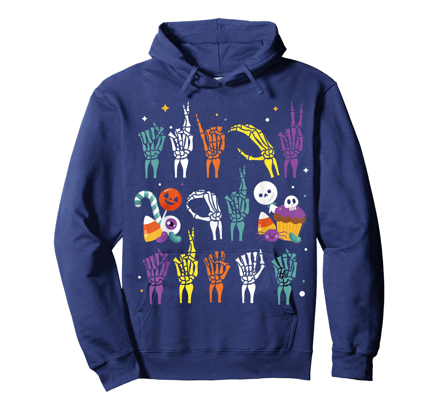 Trick or Treat ASL Hands American Sign Language Halloween T-Shirt