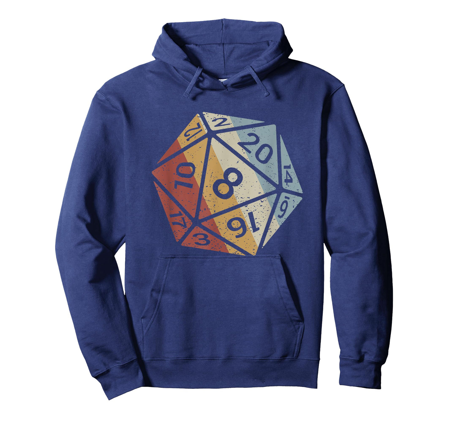 20 Sided Dice Retro Style Vintage T-Shirt