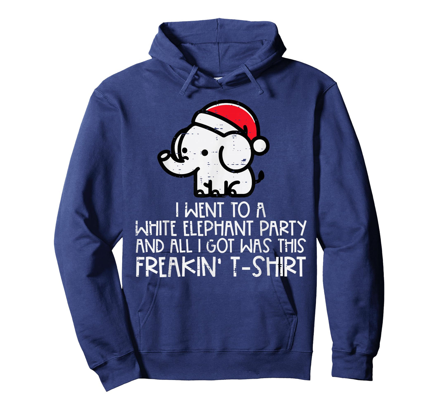 Christmas Went White Elephant Party Fun Xmas Men Women Kids T-Shirt