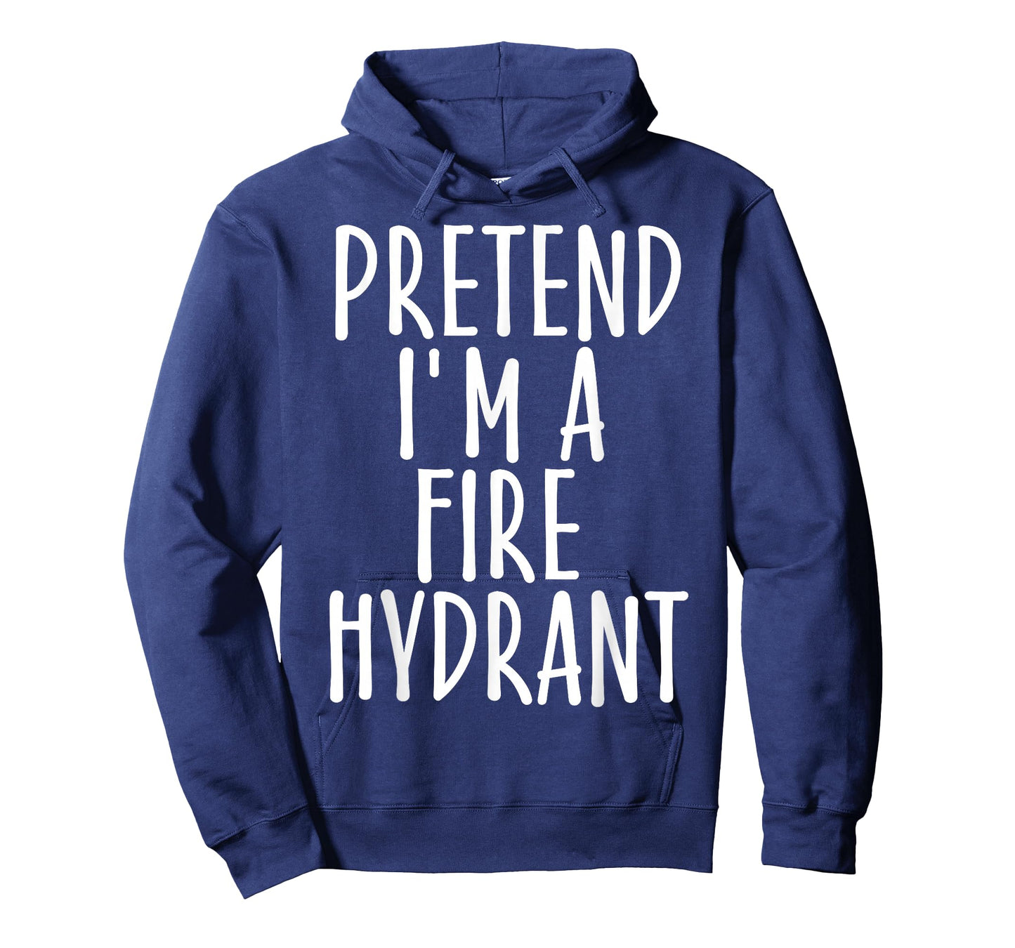 Easy Pretend I'm Fire Hydrant Costume Gift Halloween Fireman T-Shirt