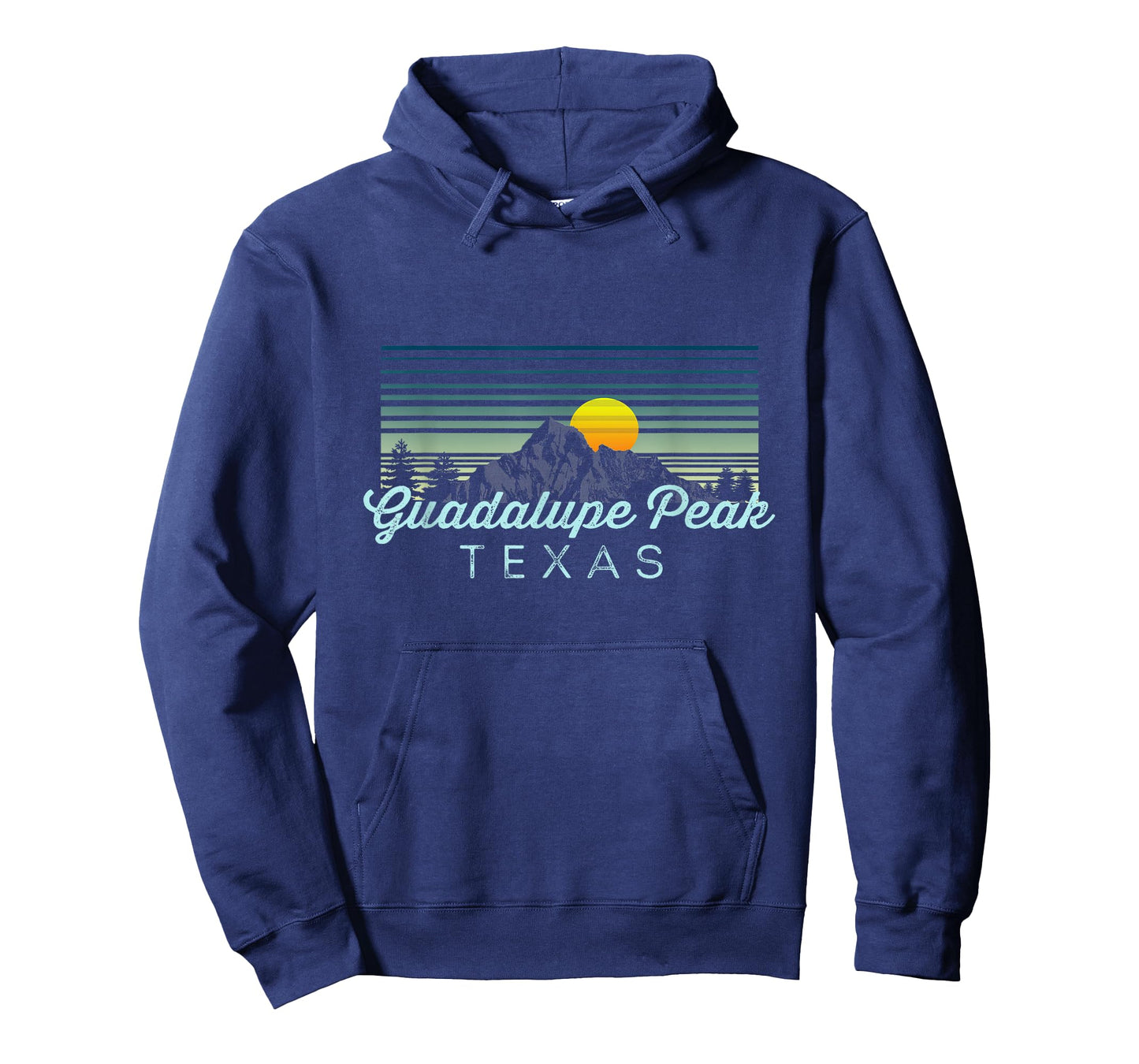 Guadalupe Peak Retro Clothes & Gear Guadalupe Peak Souvenir T-Shirt