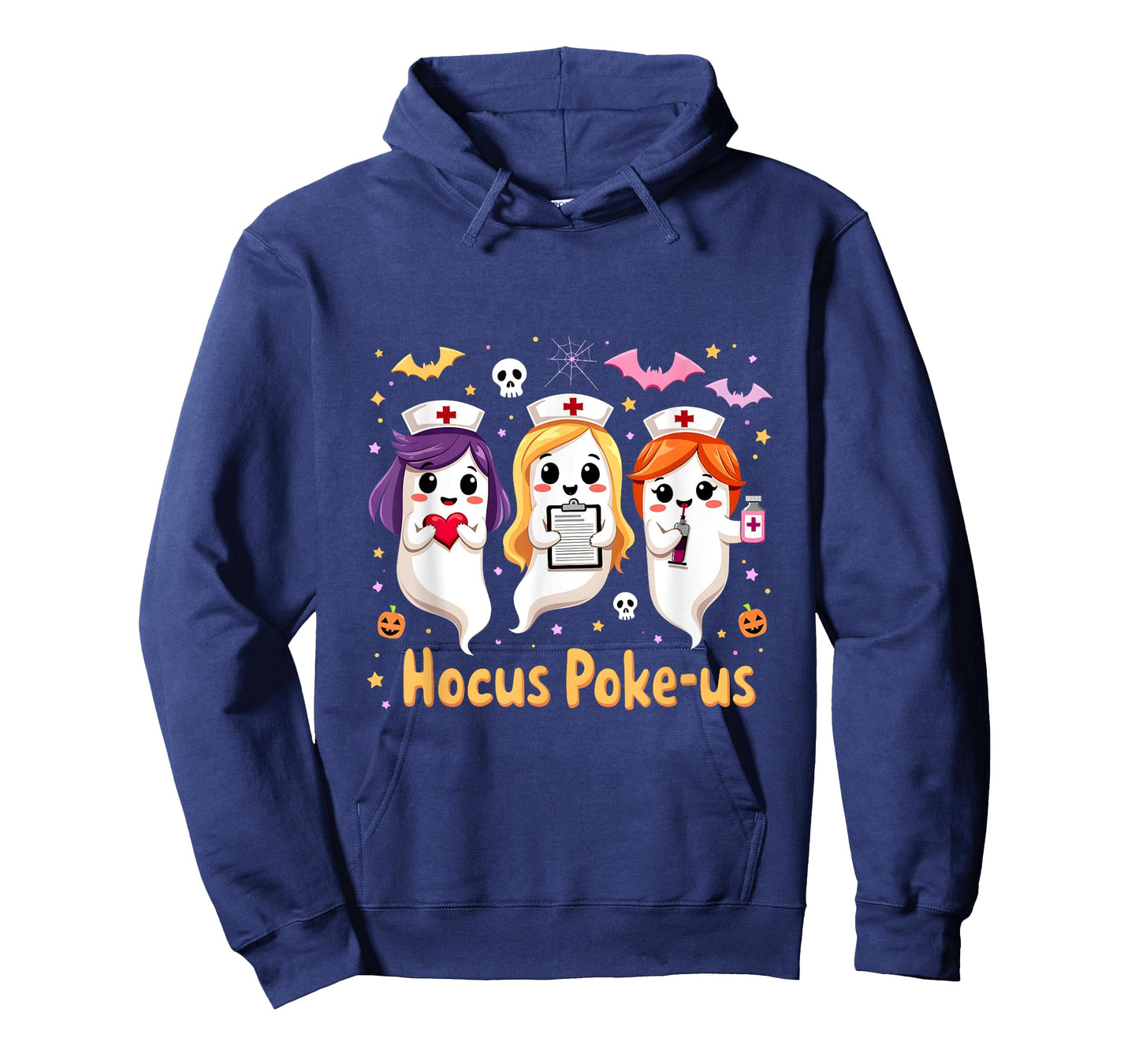 Funny Halloween Nurse Nursing Hocus Poke-Us Witches Nurse T-Shirt