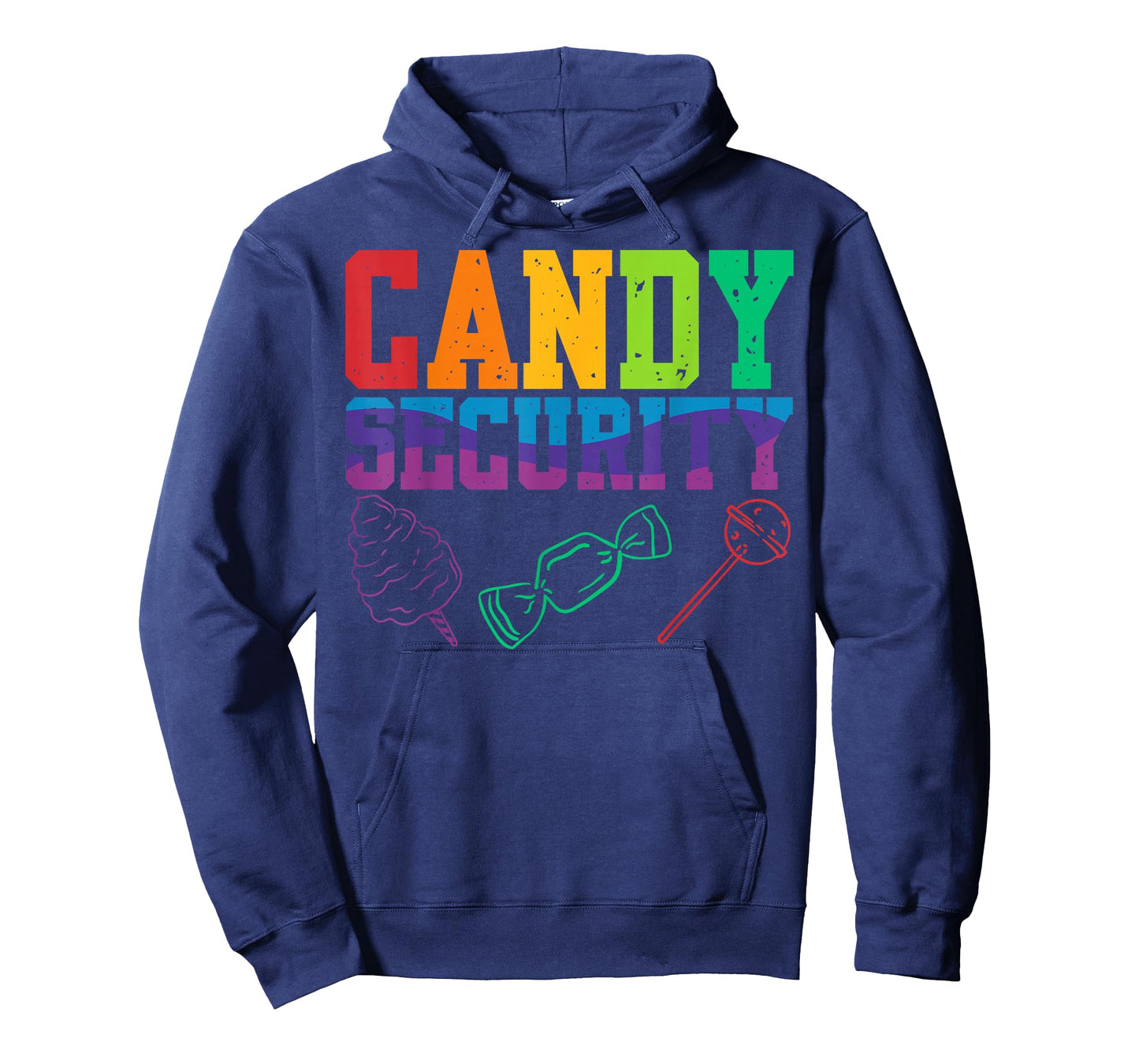 Candy Security Candyland Halloween Costume Kids Teens Adult T-Shirt