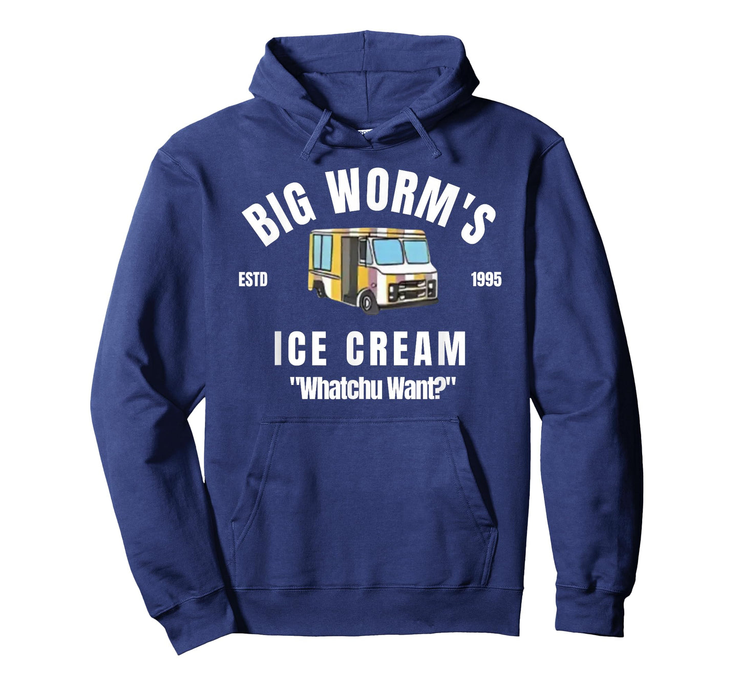 Big Worm's Ice Cream - 'Whatchu Want' T-Shirt
