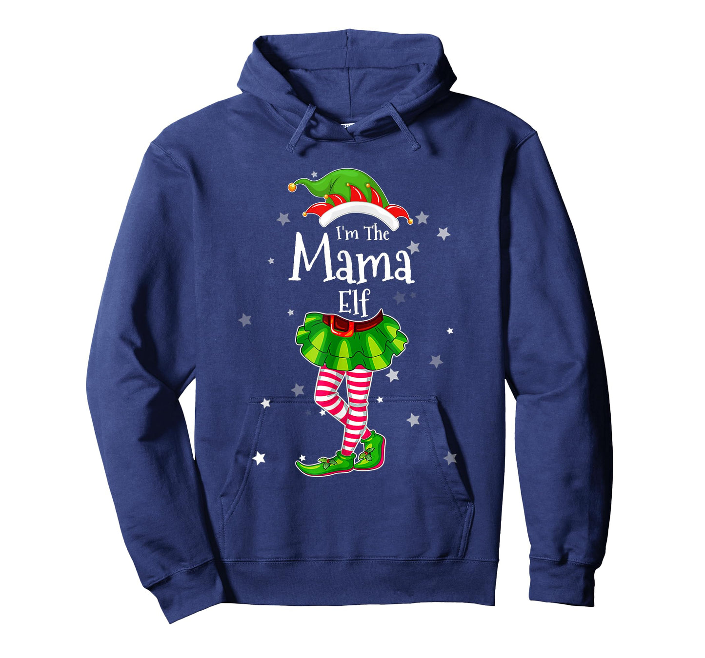 I'm The Mama Elf T-Shirt Matching Christmas Costume 2022 T-Shirt