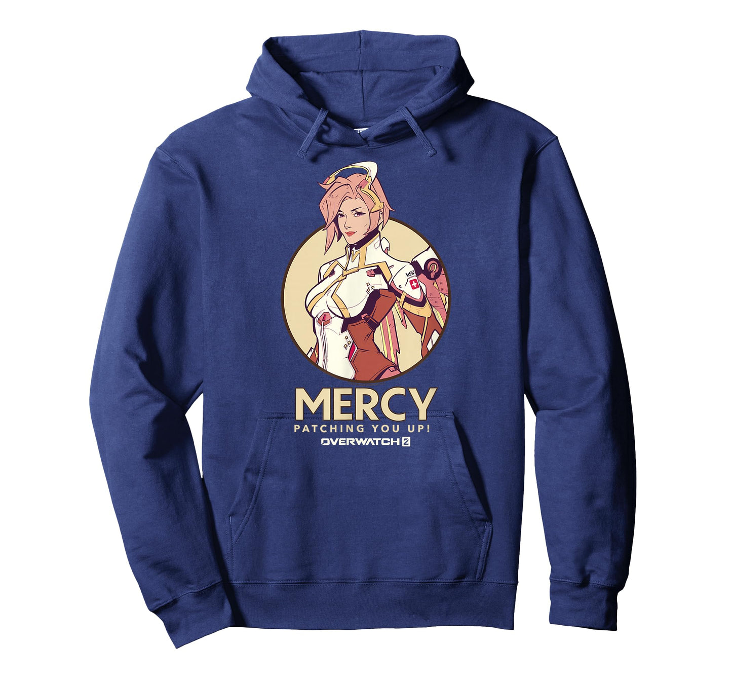 Overwatch 2 Mercy Patching You Up Nurse Icon Circle T-Shirt