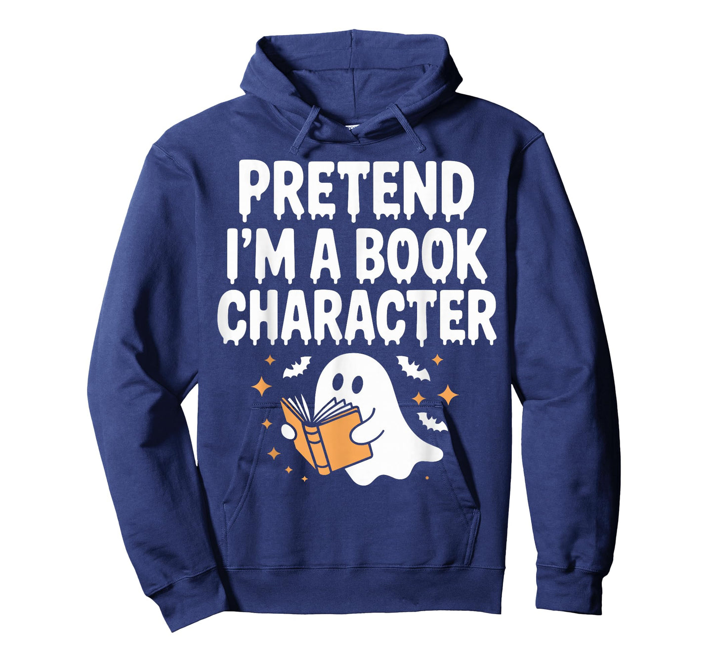 Pretend I'm A Book Character Costumes Kids Halloween Ghost T-Shirt