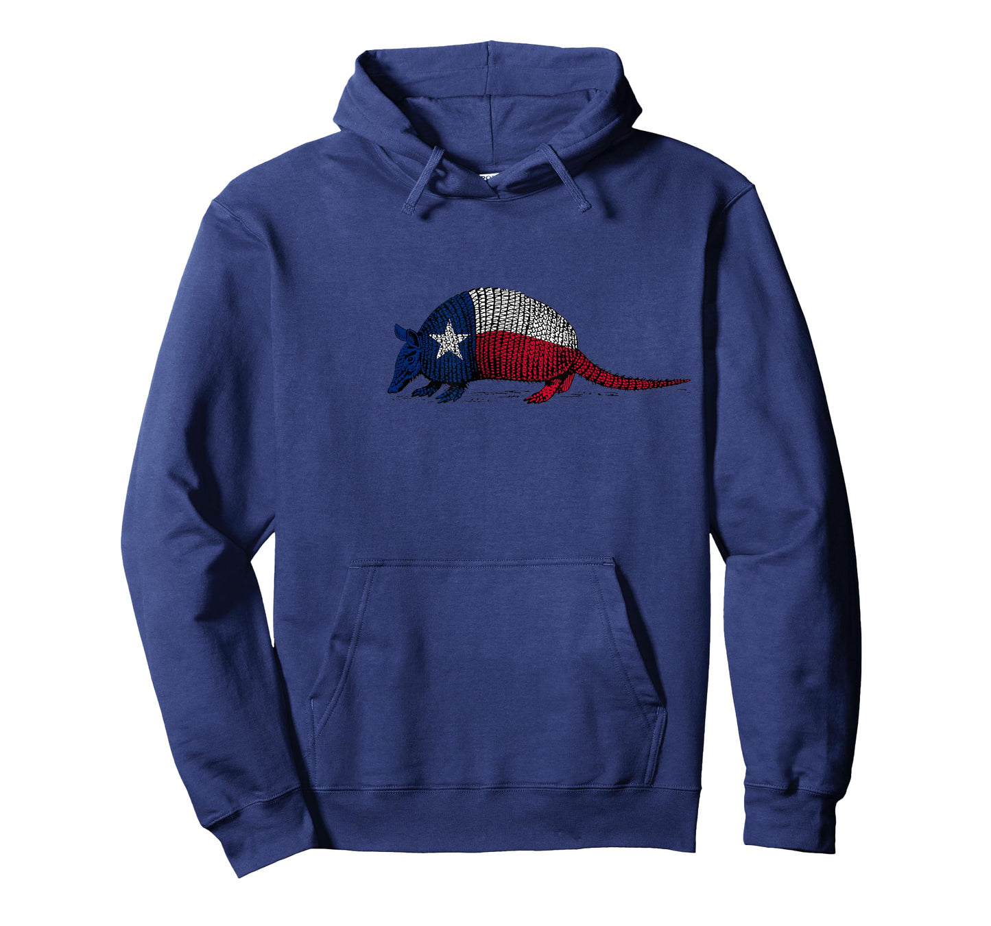 Armadillo Texas Flag T-Shirt T-Shirt