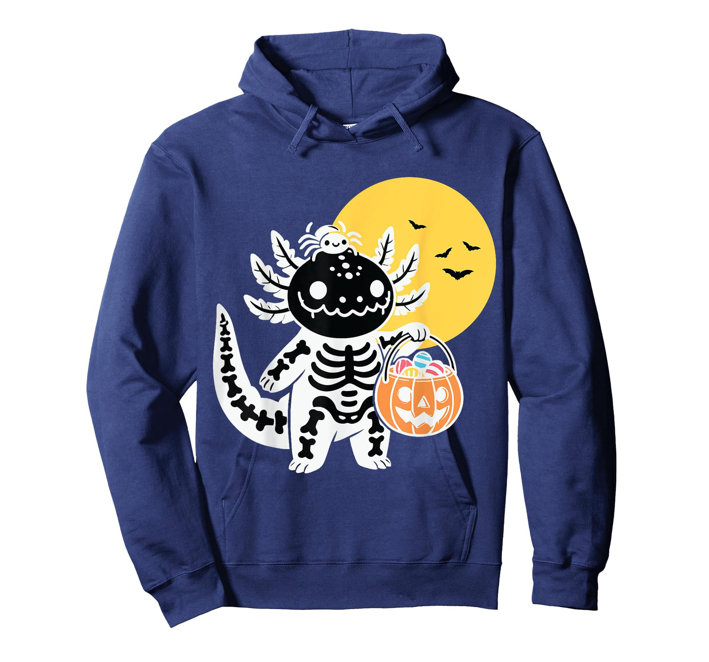 Halloween Horror Axolotl Kawaii Anime Funny Women Men Kids T-Shirt