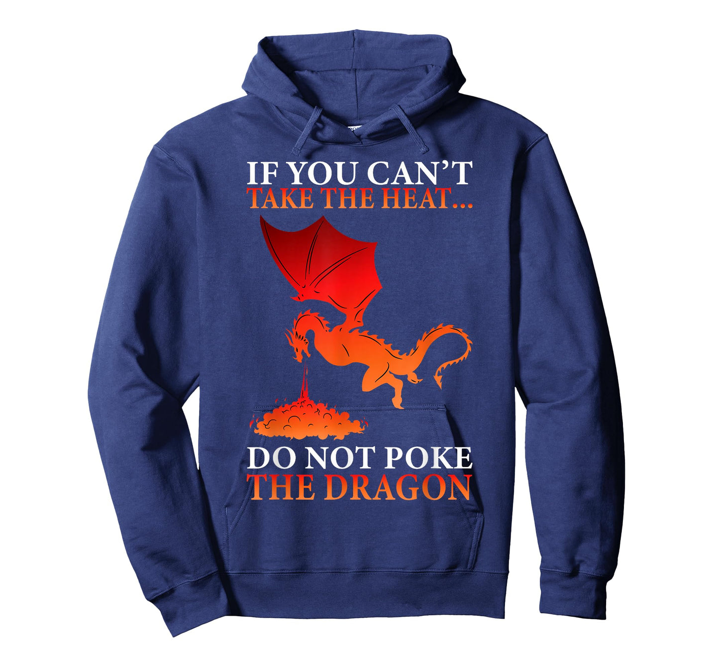 Cool Dragon Flame-Spewing Flying Mythical Creature T-Shirt Small