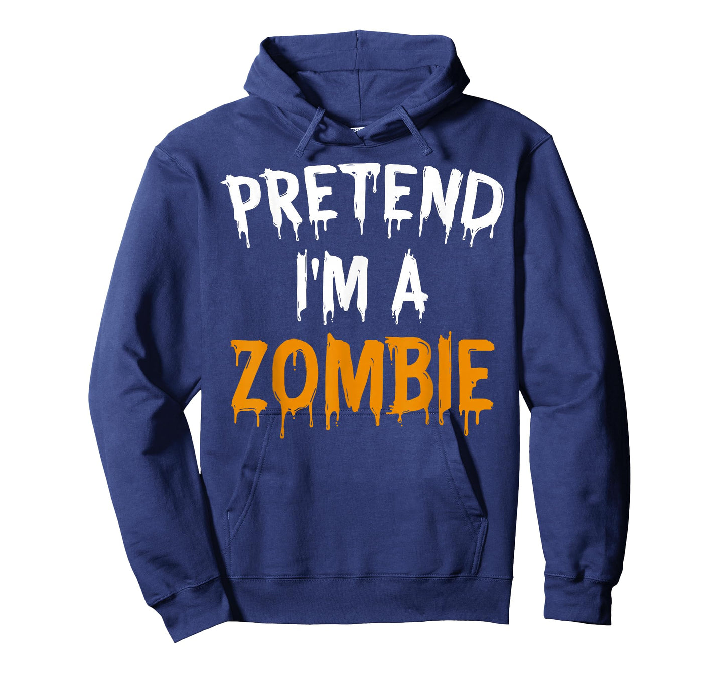 Lazy Easy Halloween Costume Pretend I'm A Zombie T-Shirt