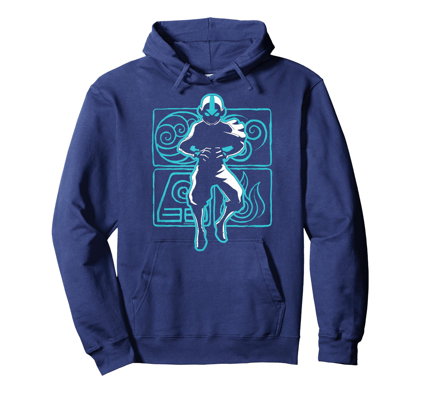 Avatar The Last Airbender - Aang Fire Air Earth Water T-Shirt