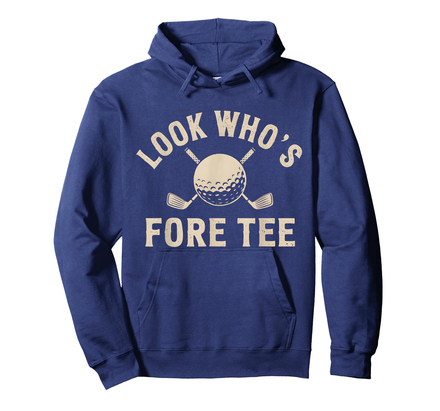 Golf 40th Birthday Pun Look Who’s Fore Tee Vintage Golfer T-Shirt