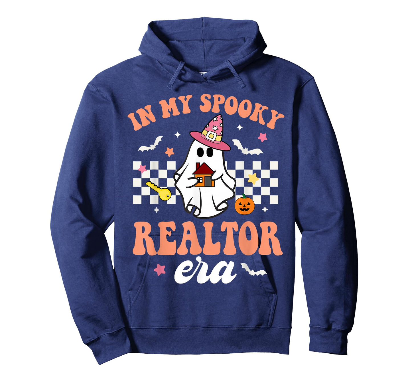 Groovy In My Spooky Realtor Era Ghost Funny Halloween T-Shirt