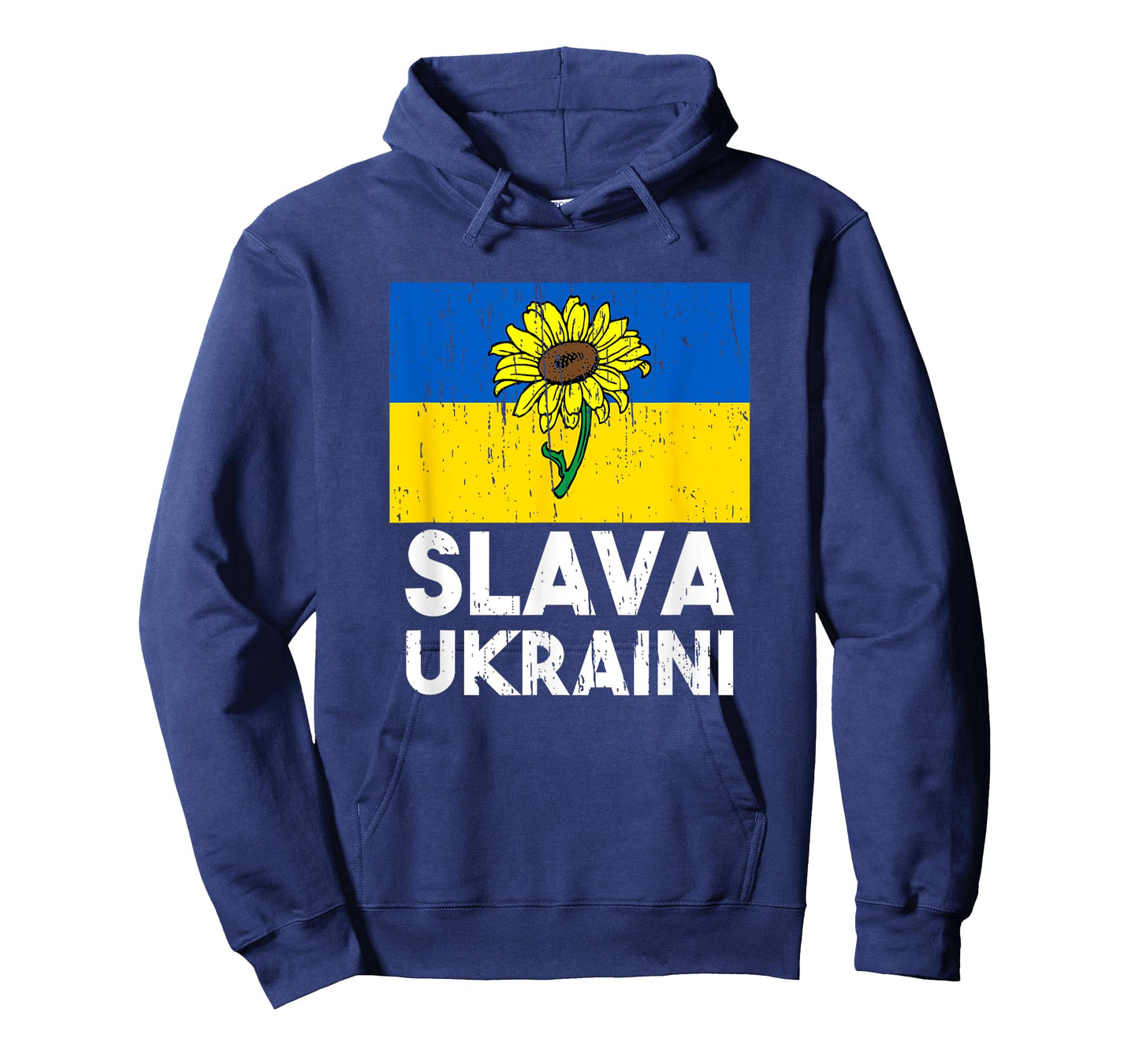 Slava Ukraini Sunflower Stand With Ukraine Mens Womens T-Shirt