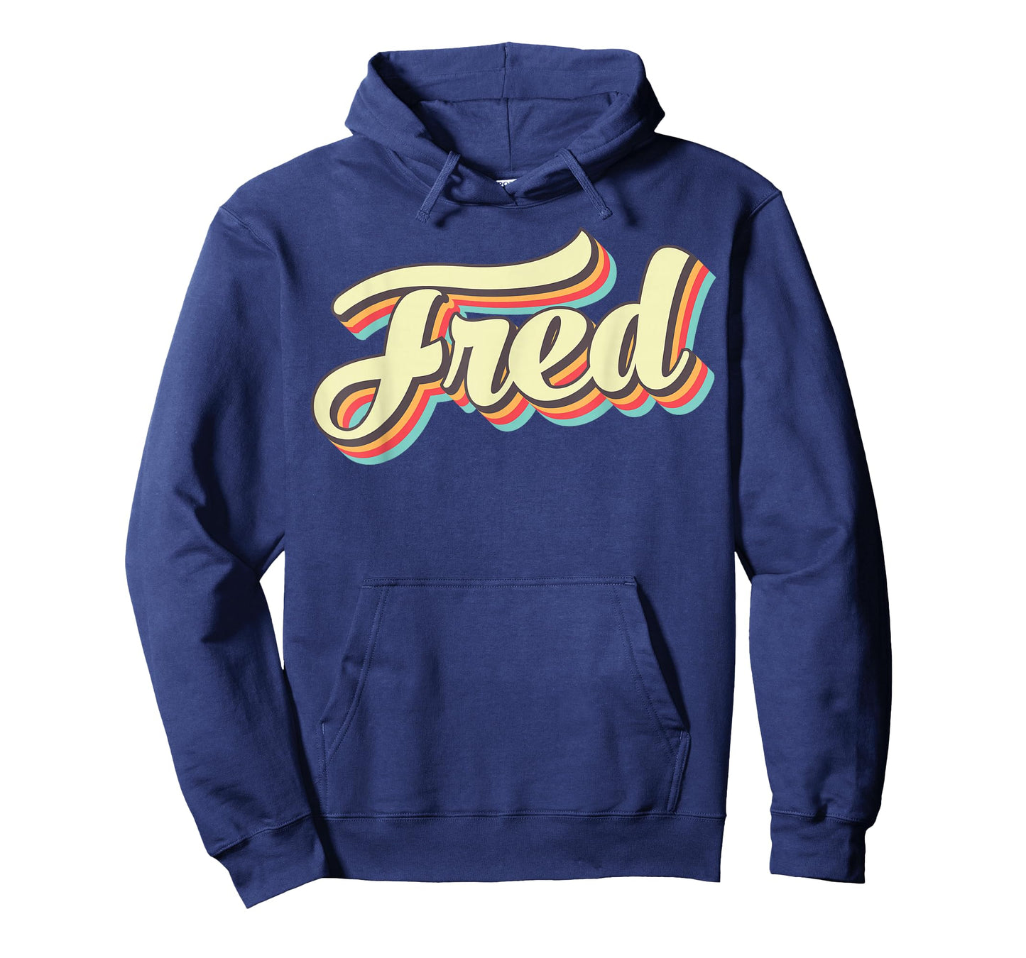 Fred TShirt Retro Art Baseball Font Vintage T-Shirt