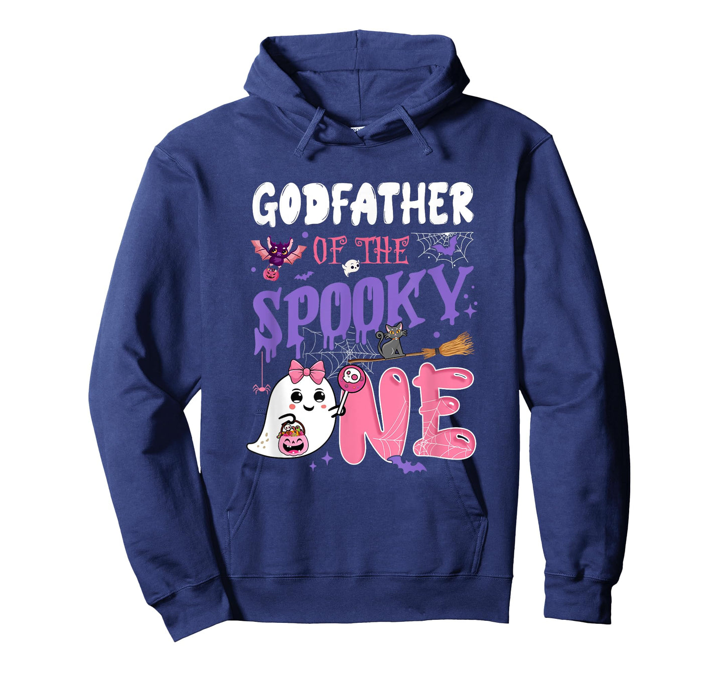 Godfather Of The Spooky One 1St Birthday Girl Halloween T-Shirt