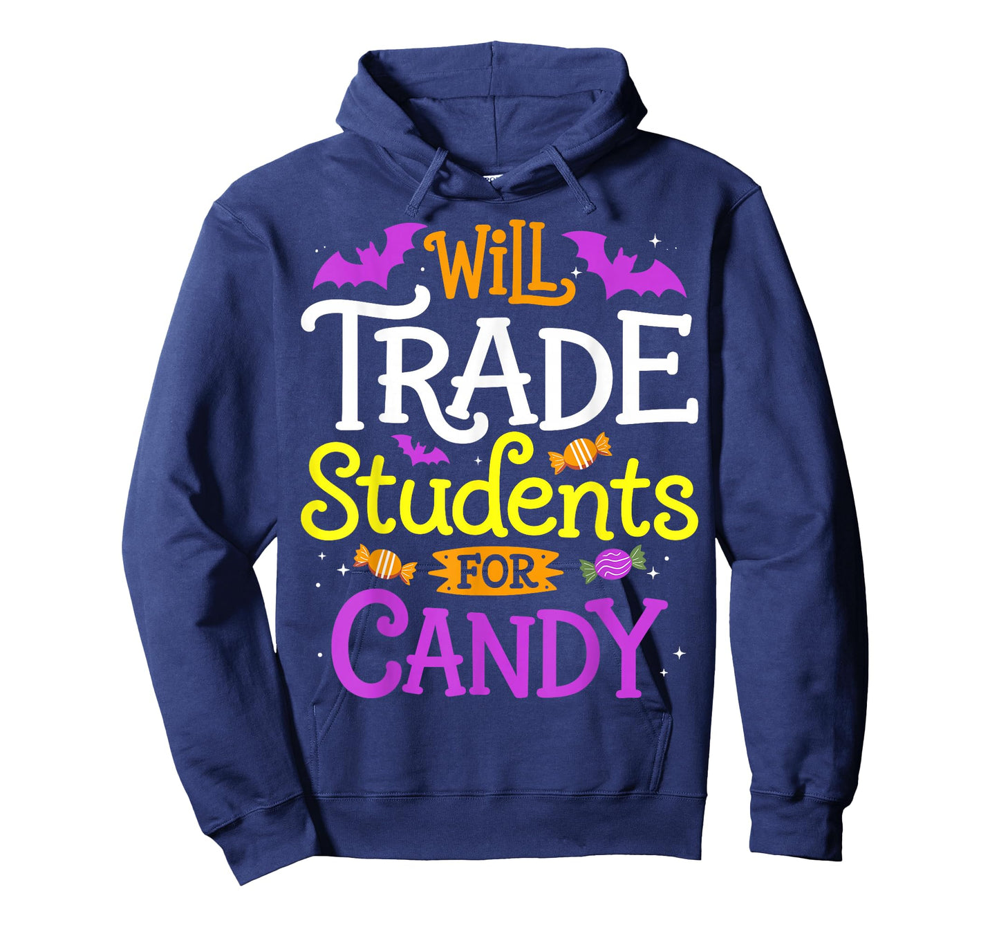 Will Trade Students for Candy Teacher Halloween Costume T-Shirt