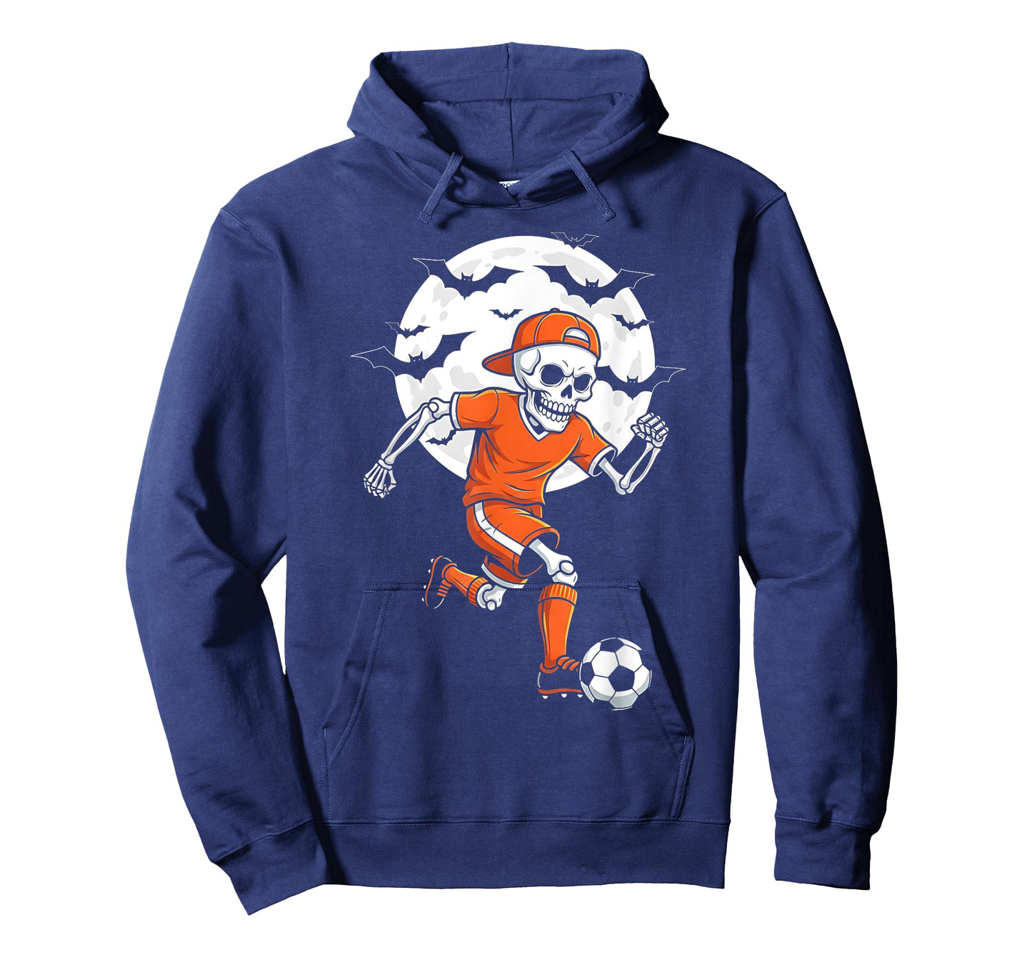 Funny Skeleton Soccer Halloween Costume Boys Kids Men Women T-Shirt