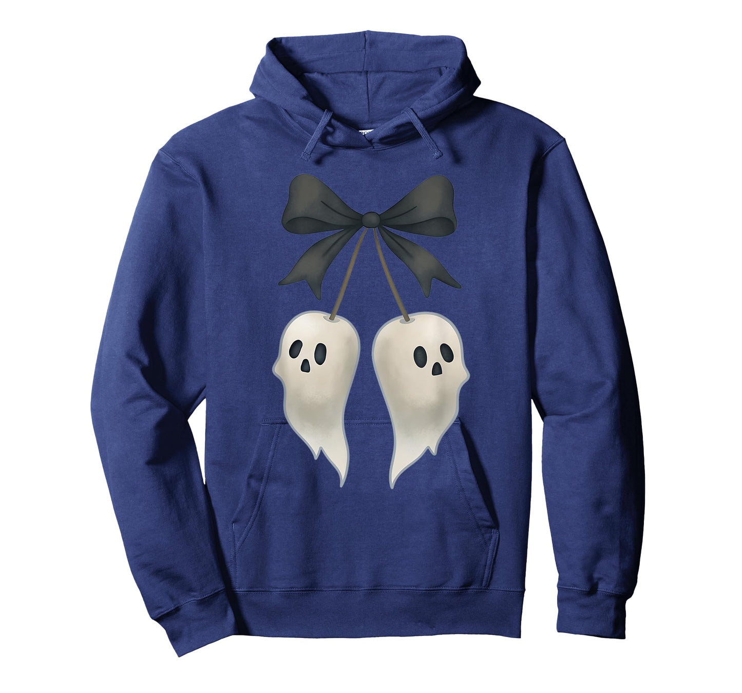 Scary Ghost Bow Coquette Cherry Skull Cherries Halloween T-Shirt