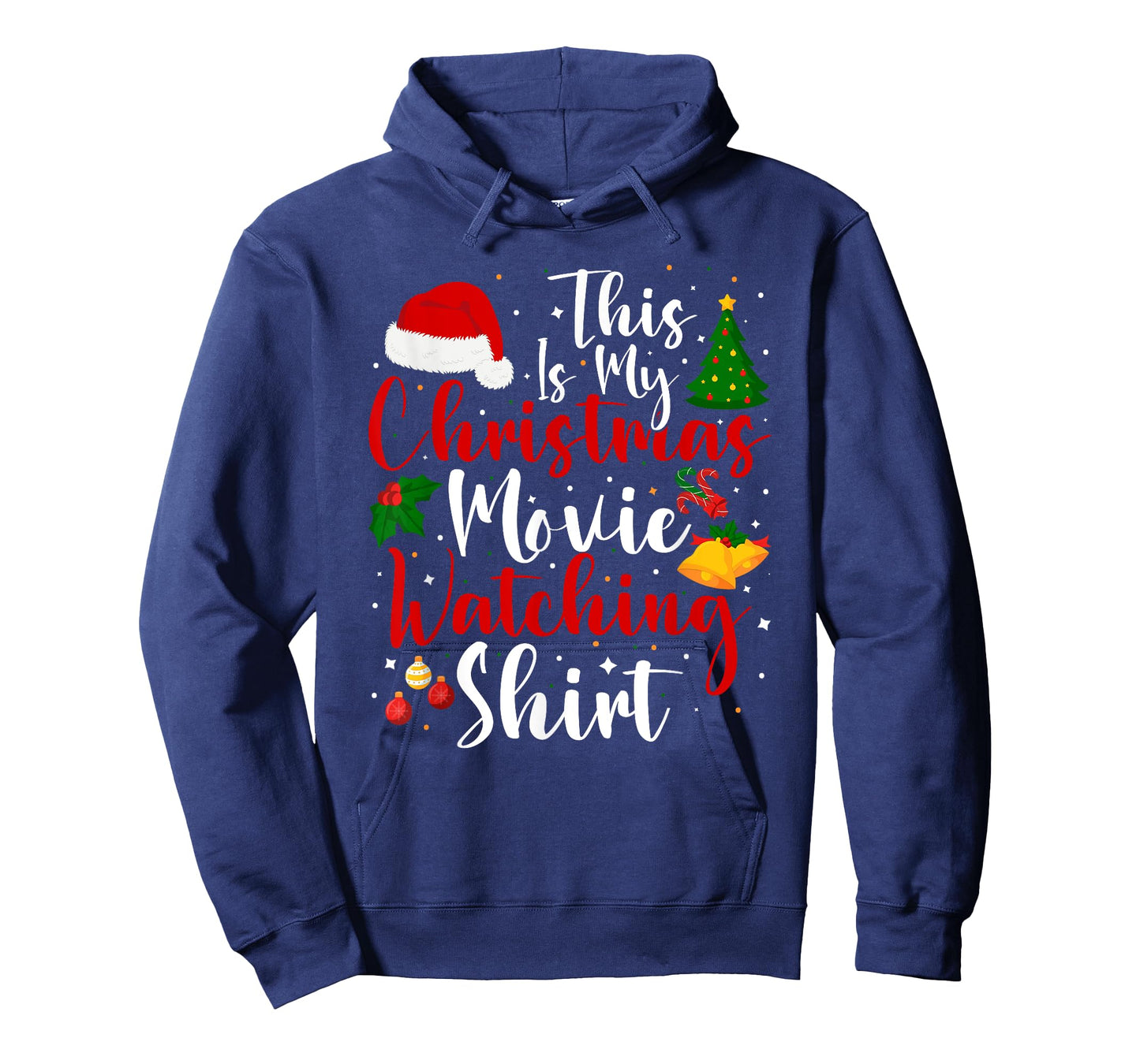 Funny This Is My Christmas Movie Watching Family Matching T-Shirt