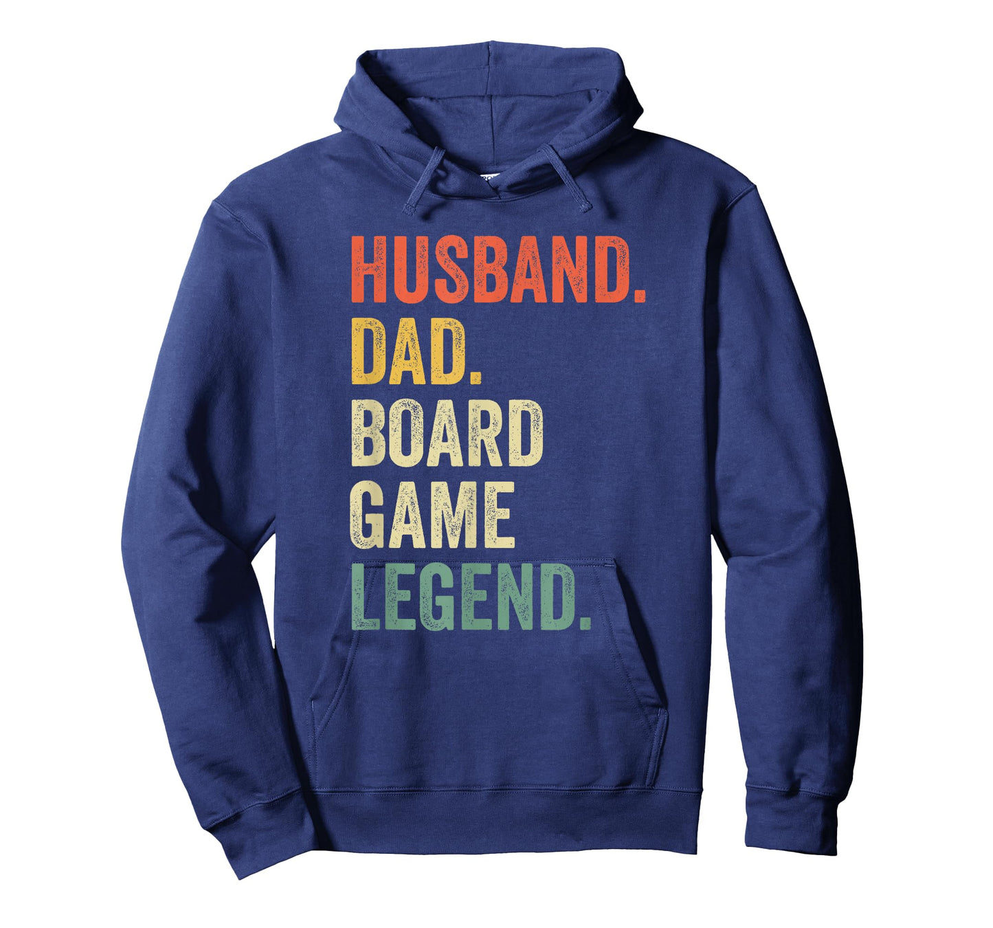 Husband Dad Board Game Night Legend Funny Father Vintage T-Shirt
