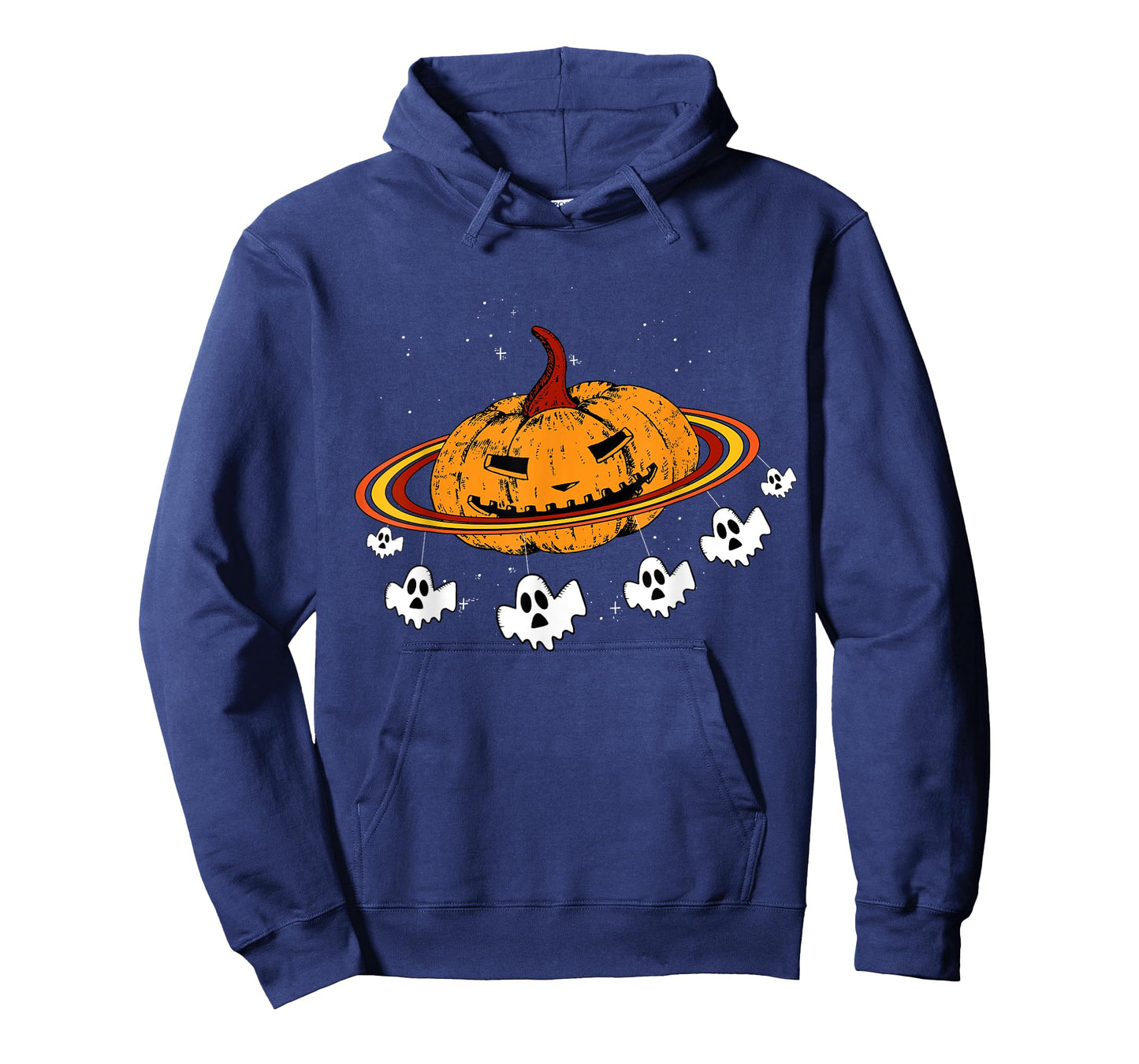 Pumpkin Planet Space Ghost Costume Cool Halloween Gifts T-Shirt