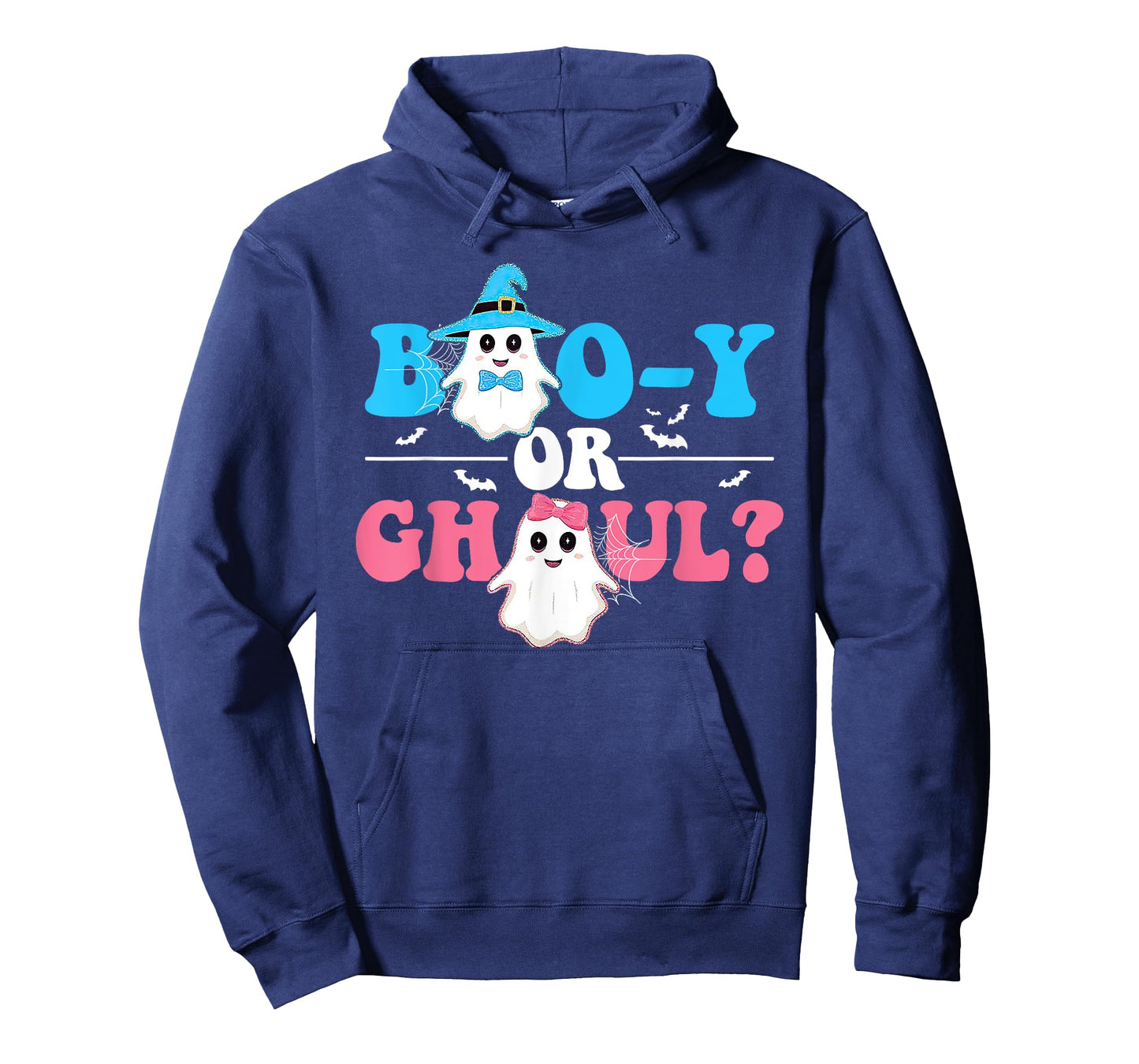 Boo-y or Ghoul Gender Reveal Cute Groovy Boy Girl Ghosts T-Shirt