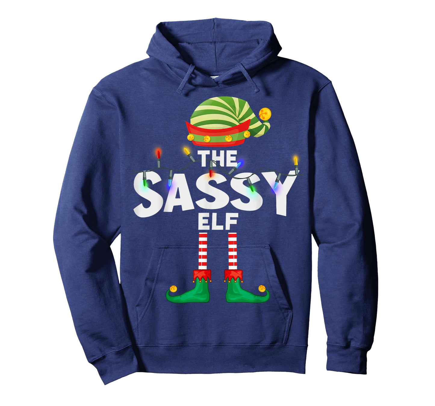 The Sassy Elf Christmas Matching Family T-Shirt