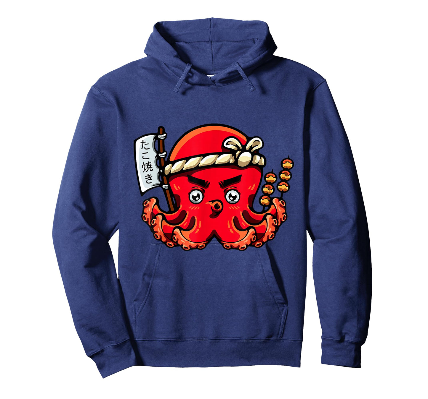 Japanese Gyotaku Tradition Japanese Calligraphy Octopus T-Shirt