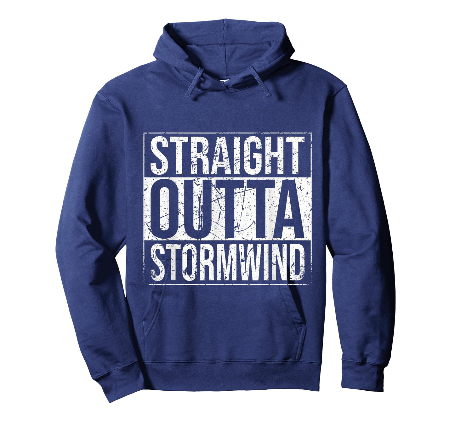 Straight Outta Stormwind Funny WoW Alliance Gamer Vintage T-Shirt