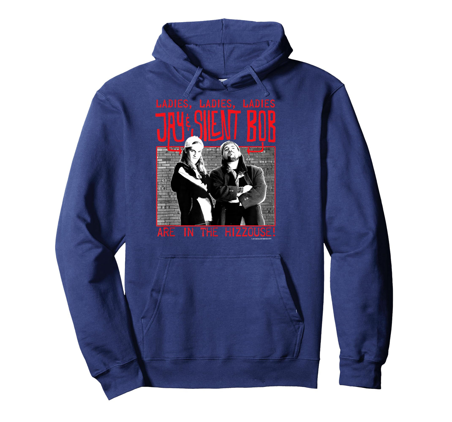 Jay and Silent Bob Are In The Hizzouse! Brick Poster T-Shirt