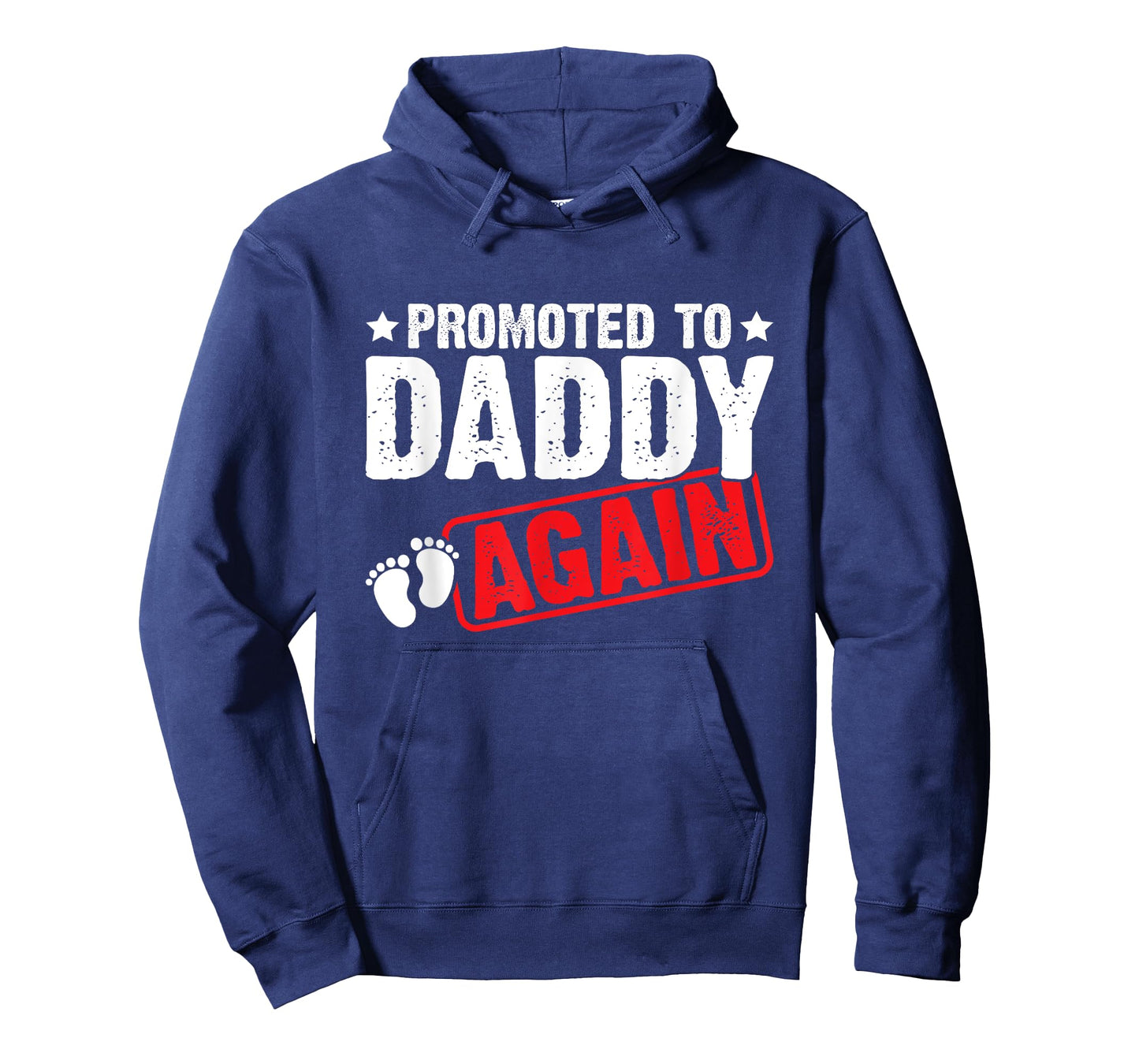 Promoted to Daddy Again - Dad Pregnancy Announcement T-Shirt