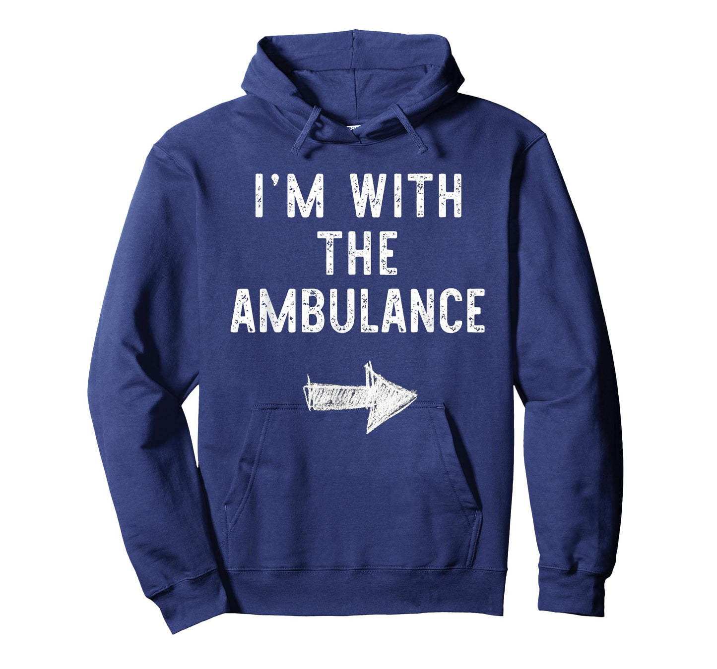 I’m With The Ambulance Funny Halloween Couple Costume T-Shirt