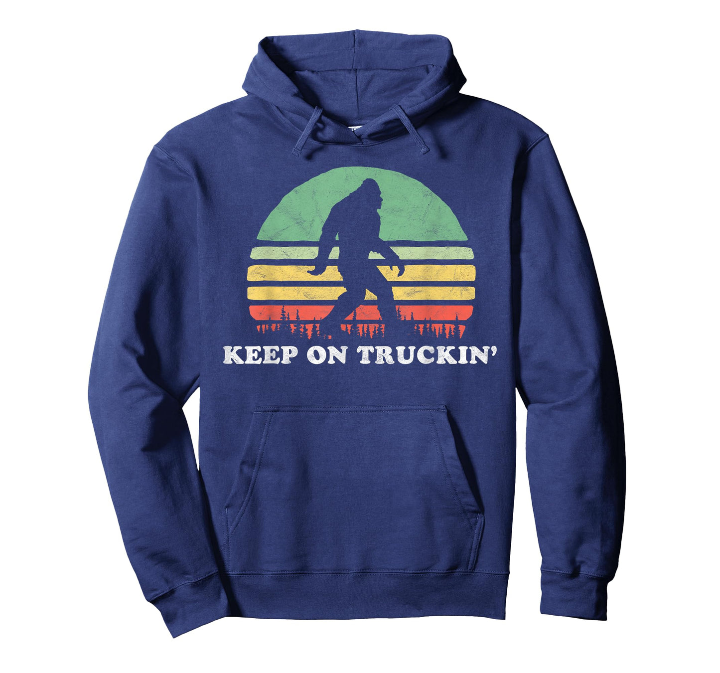 Groovy Sixties Bigfoot Keep On Truckin' Retro 60s T-Shirt