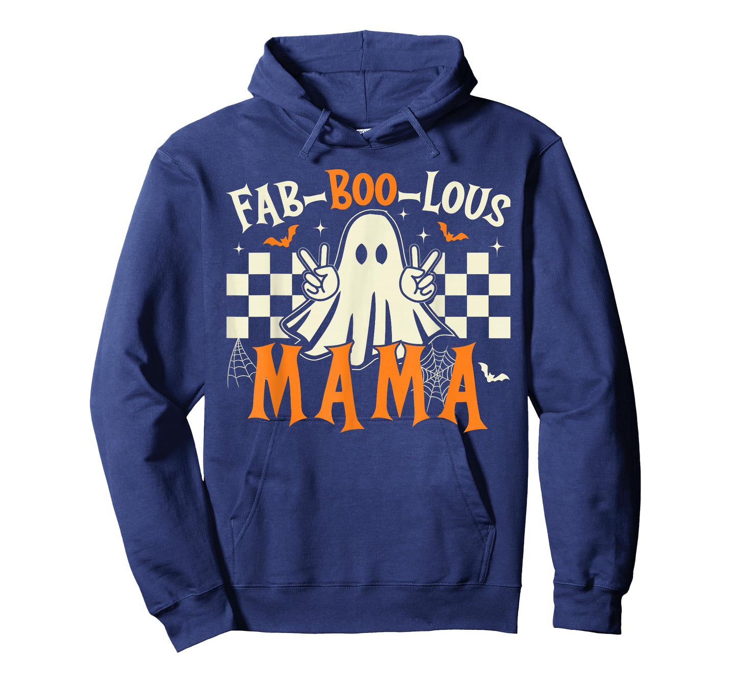 Fab Boo Lous Mama Retro Ghost Spooky Mama Halloween Costume T-Shirt