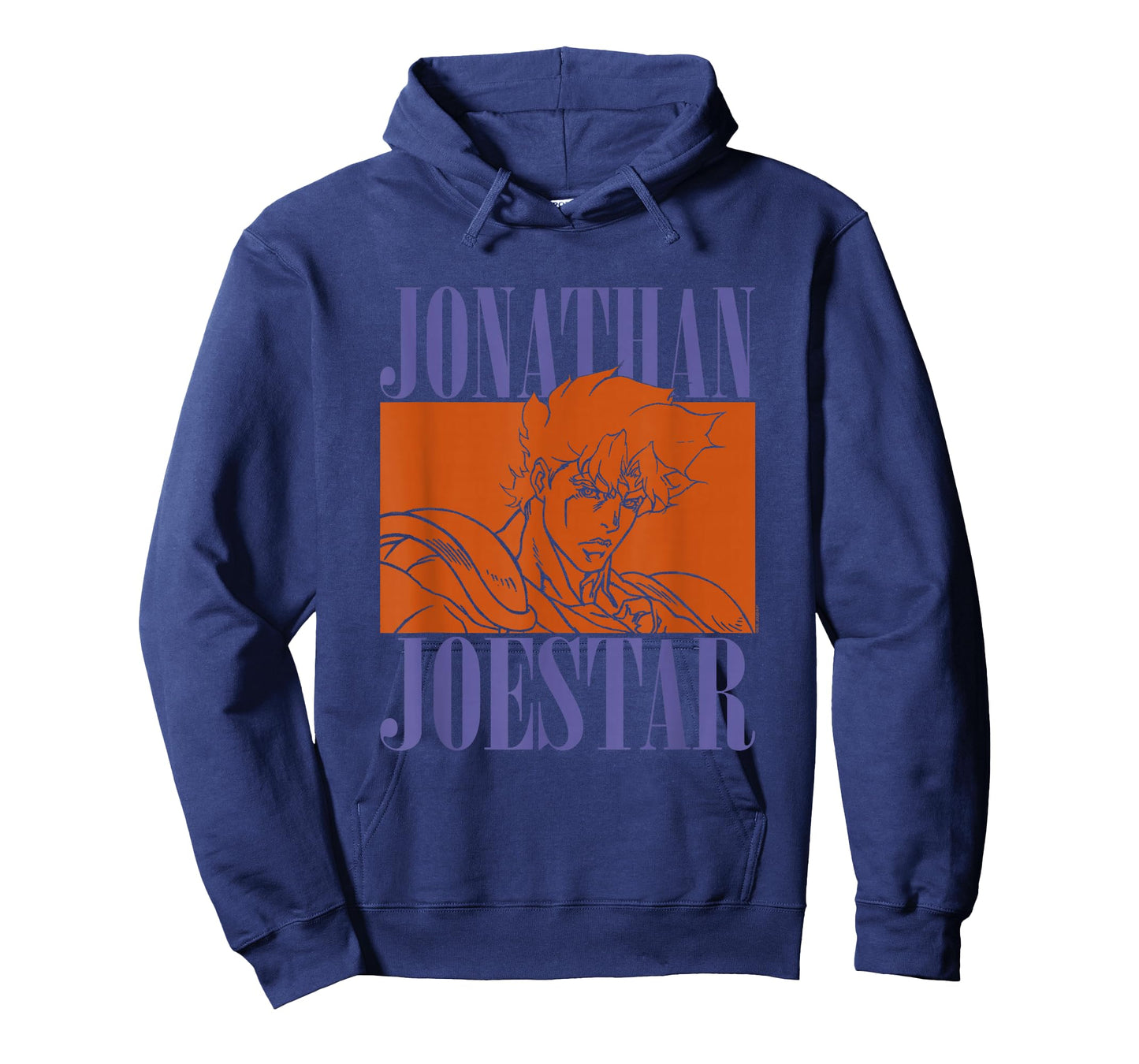 JoJo Part 1 Phantom Blood Jonathan Joestar Orange Stencil T-Shirt