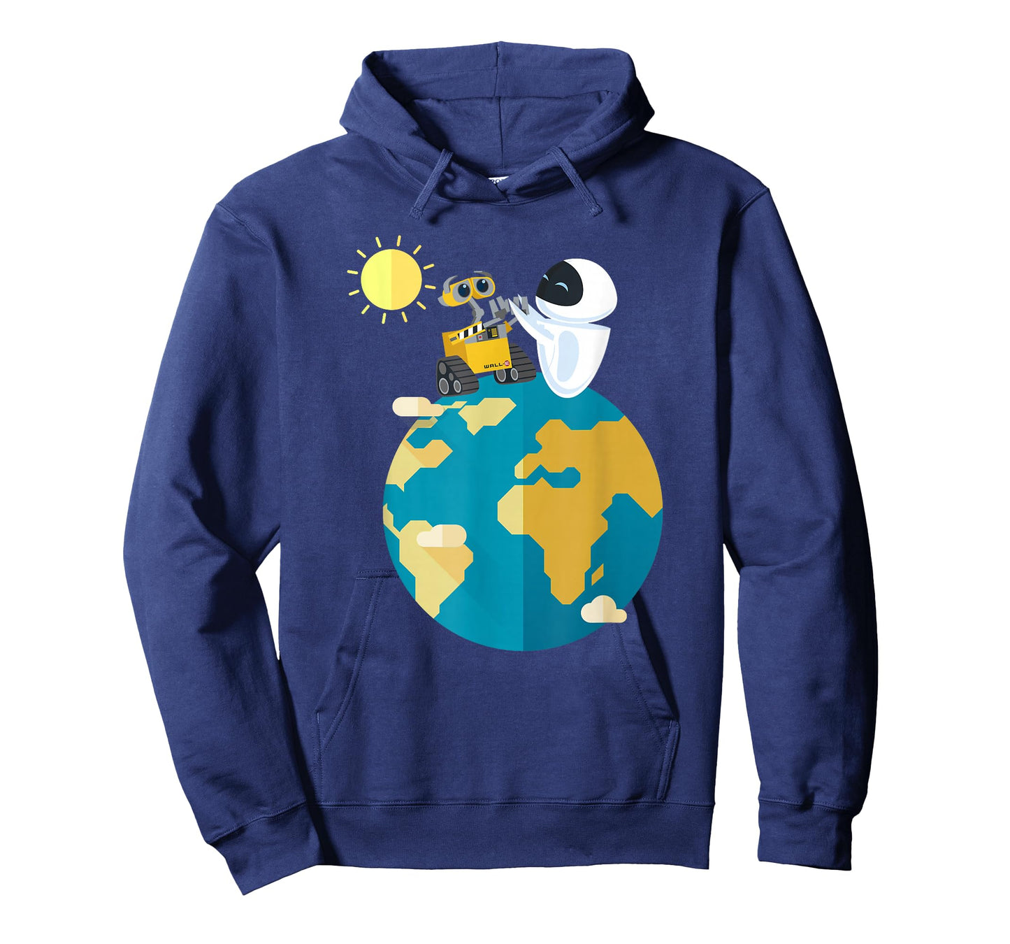 Disney Pixar Wall-E & EVE World Peace T-Shirt